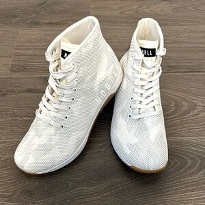 White, NoBull high tops, size 9 1/2